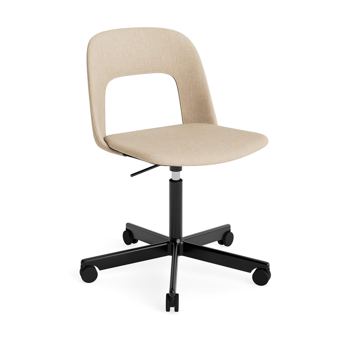 HAY Layout Chair 144 with 5 Star Swivel Wheel Base and Gas Lift