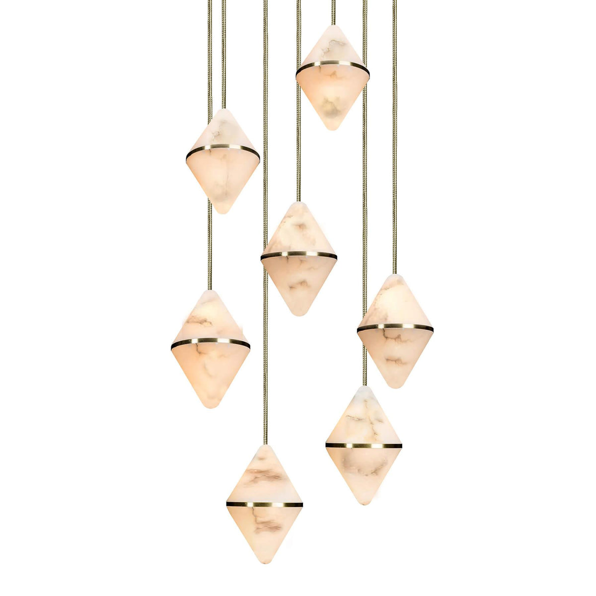 Marc Wood Gem Circular Cluster