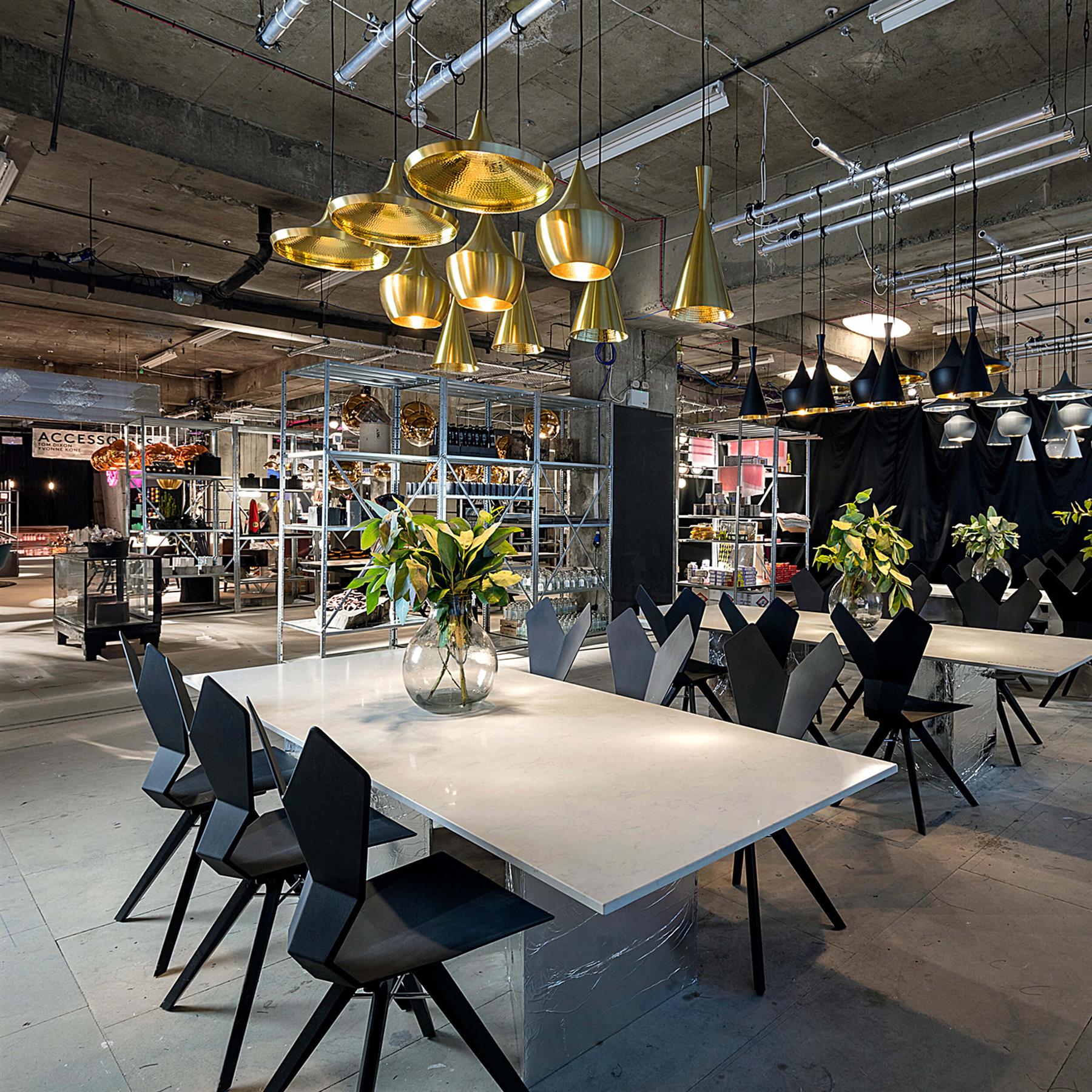 Tom Dixon Beat Tall LED Pendant Light