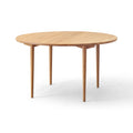 MAKE nordic Holmen Extendable Round Dining Table