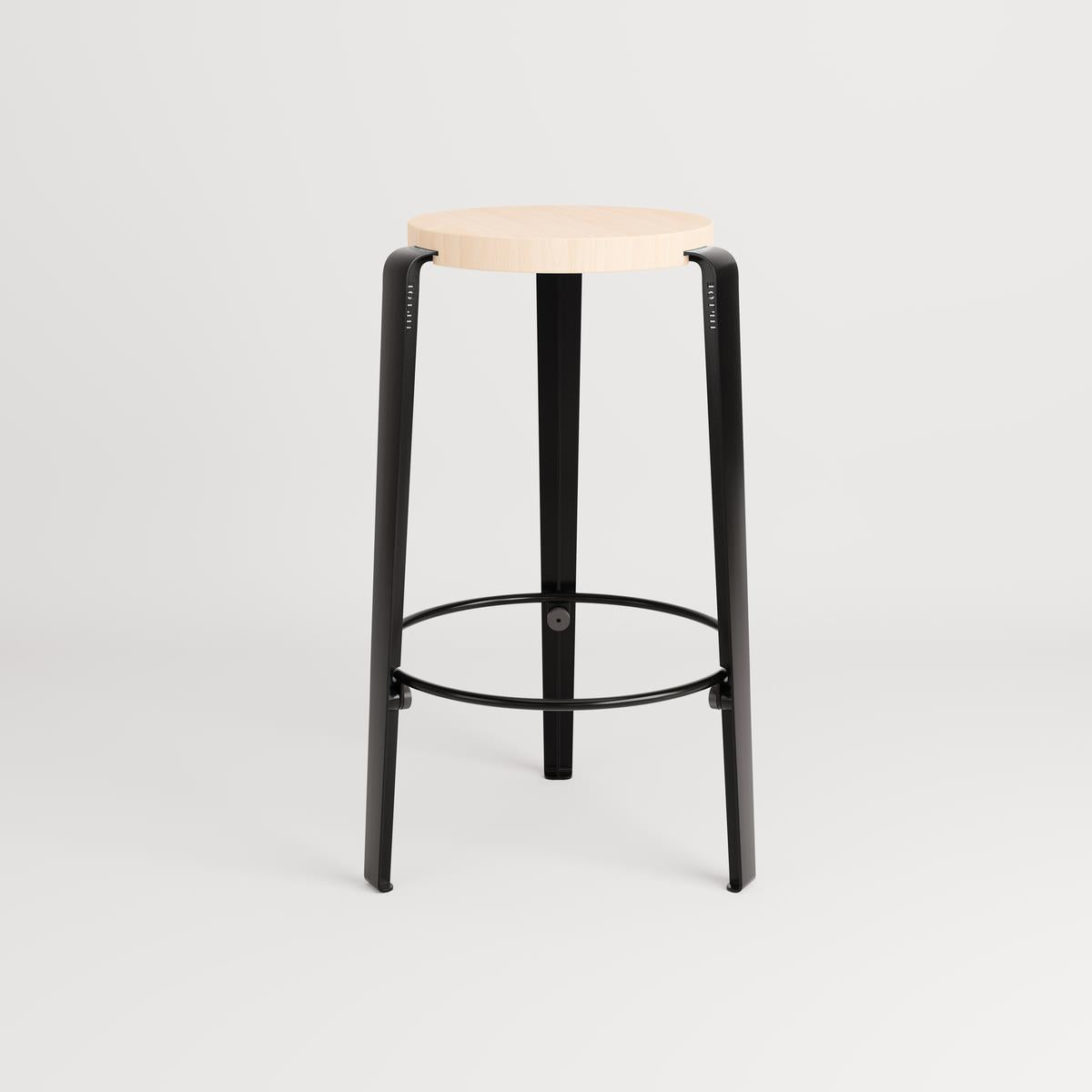 TIPTOE MI LOU Stool - Wooden Seat