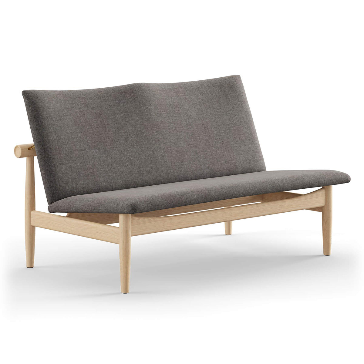Finn Juhl The Japan 2 Seater Sofa in Clear Oiled Oak