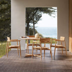 Carl Hansen & Son E008 Embrace Outdoor Dining Chair