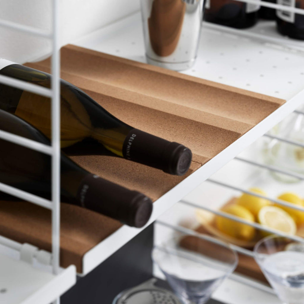 String Furniture Cork Bottle Tray