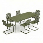 HAY Palissade Cantilever Garden Dining Set - Large - Curated by Holloways of Ludlow