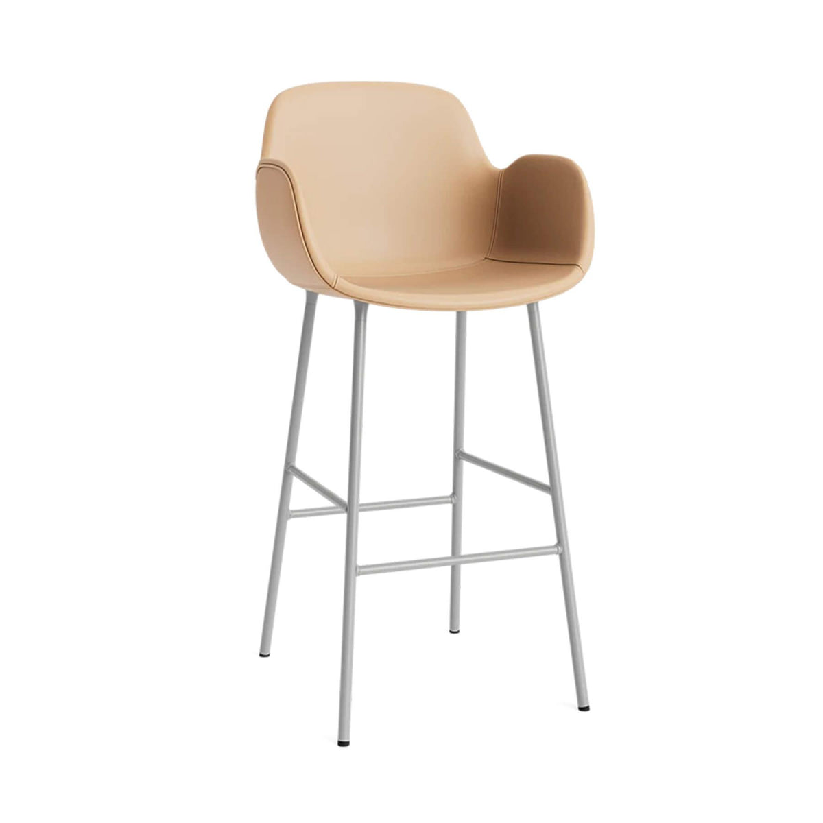 Normann Copenhagen Form Bar Armchair, Metal Legs
