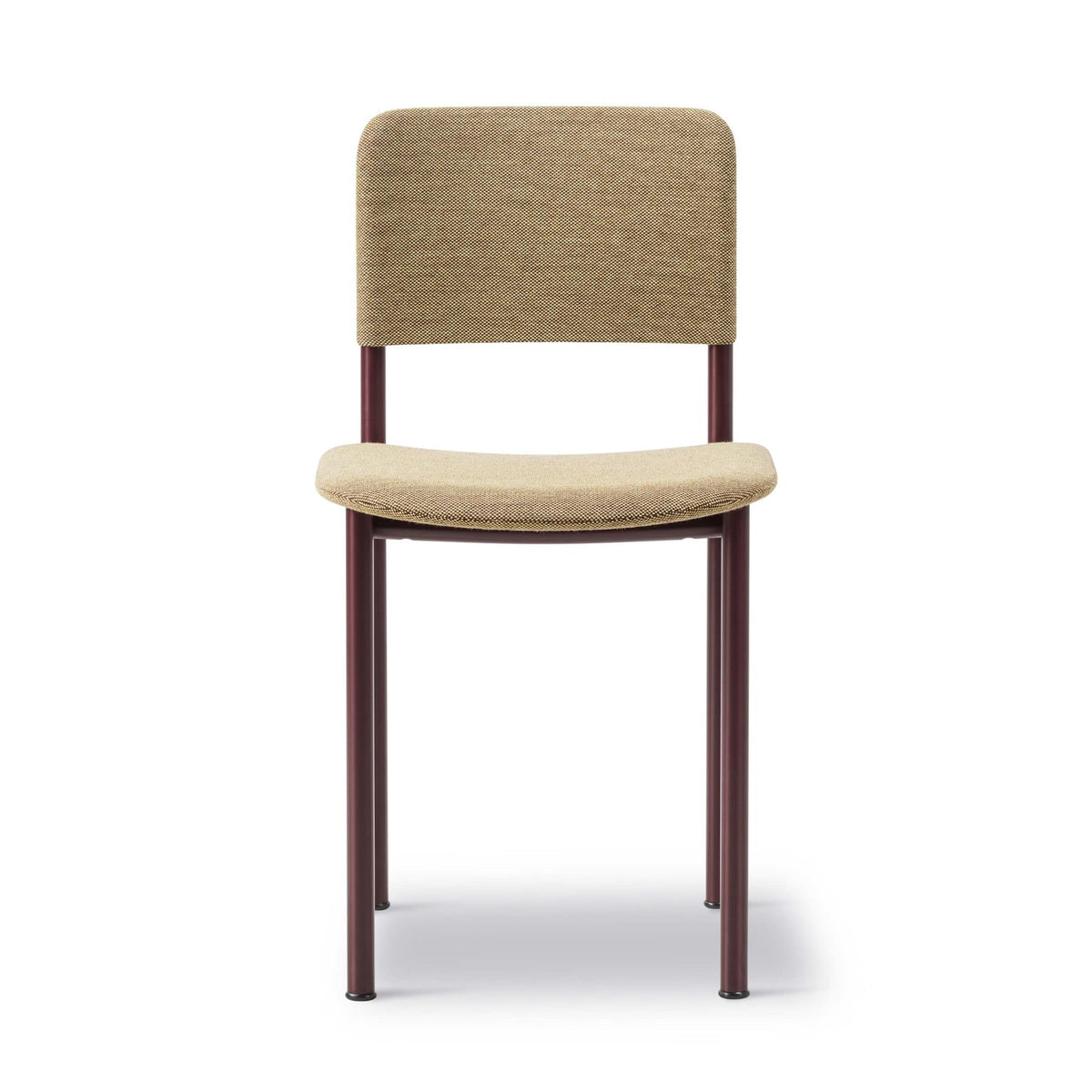 Fredericia Plan Dining Chair with Metal Legs, Fully Upholstered