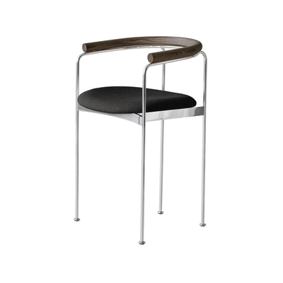 DK3 Baia Counter Stool with Wooden Back