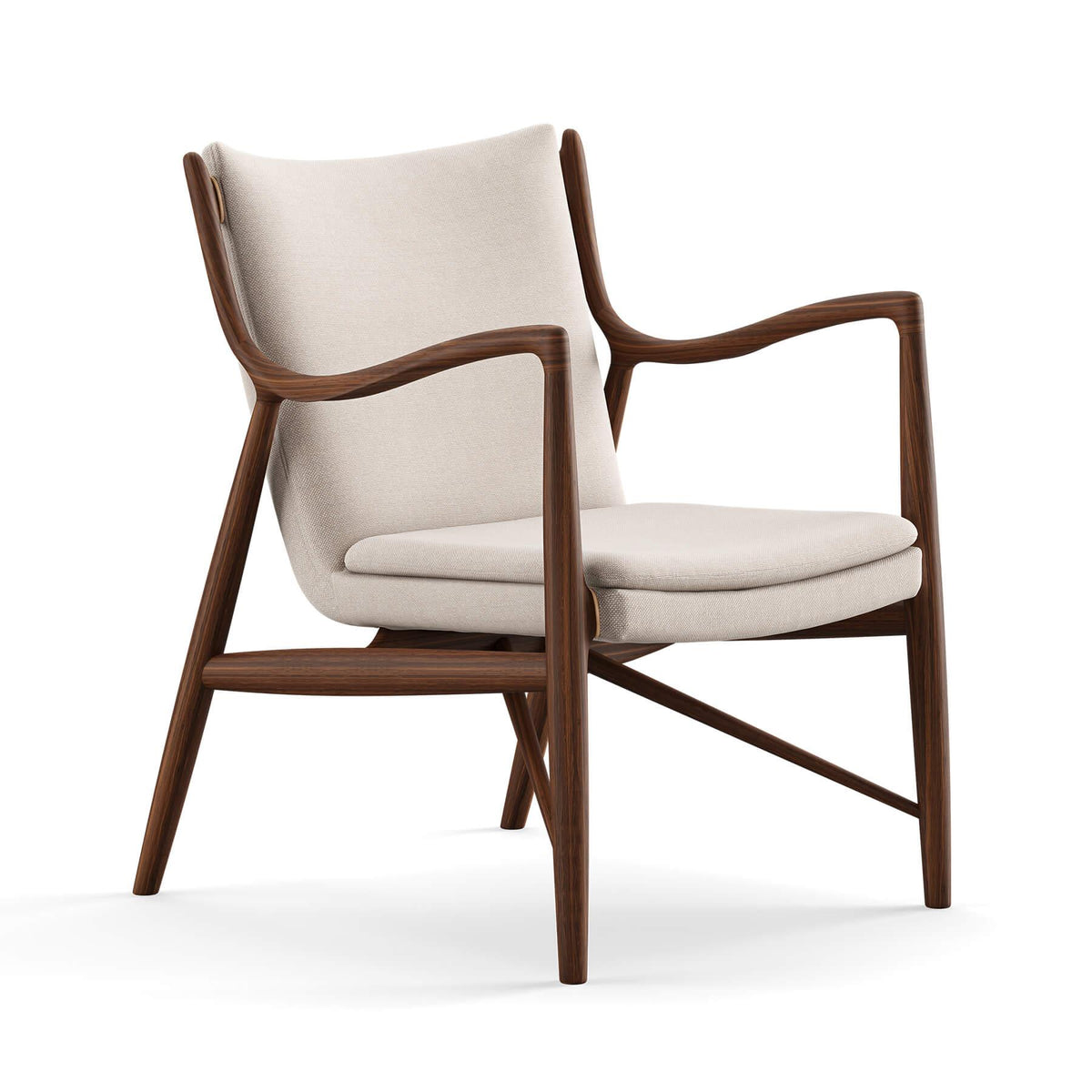 Finn Juhl The 45 Chair in Walnut