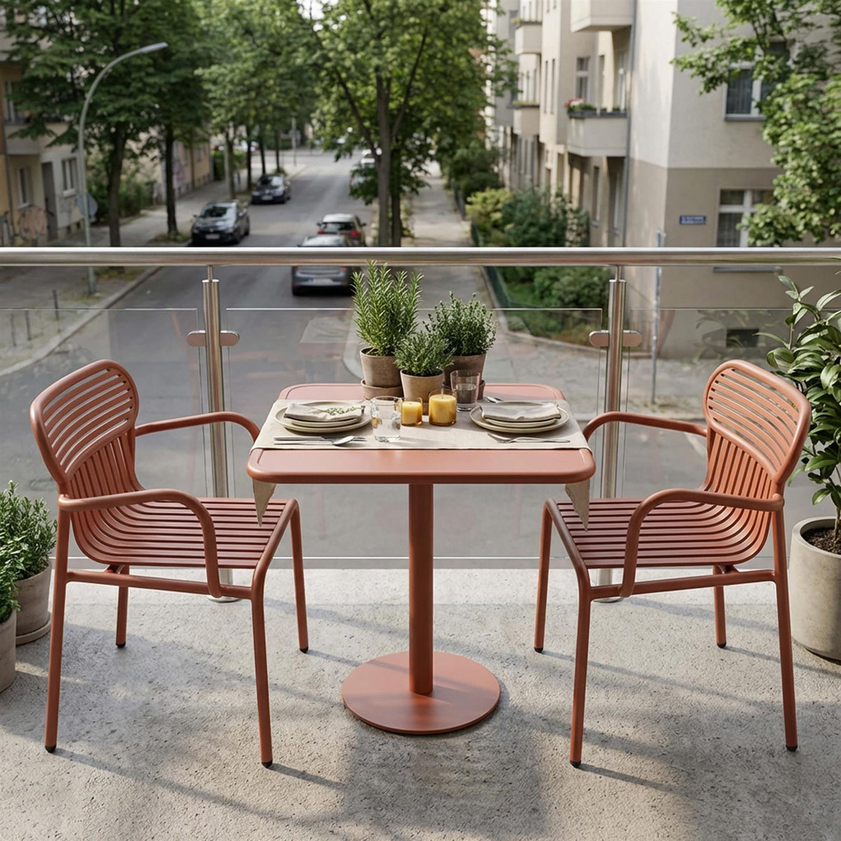 Petite Friture Week-End Balcony Furniture Set - Curated by Holloways of Ludlow
