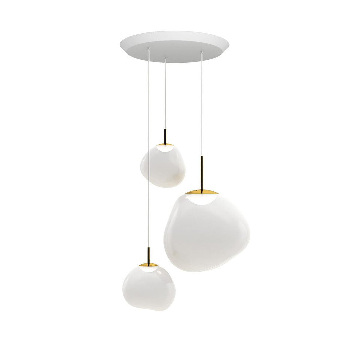 Tom Dixon Melt Round LED Pendant Light System