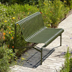 HAY Palissade Garden Dining Bench - Without Arms