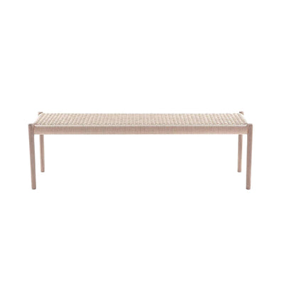Outlet J L Moller Model 63 Bench - Oak Oiled