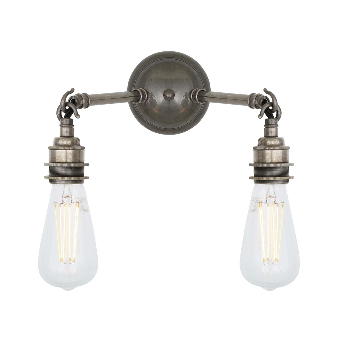 Mullan Lighting Arrigo Double Bare Bulb Wall Light