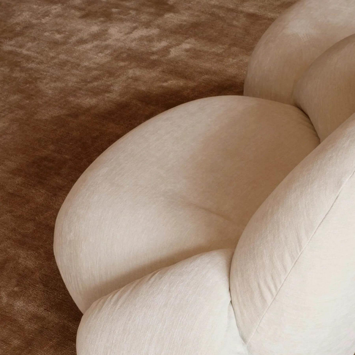 GUBI Pacha Lounge Chair with Armrest