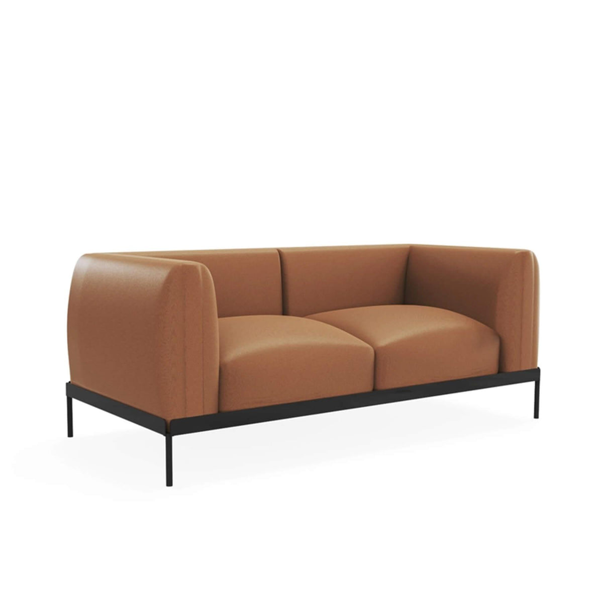 Kartell Asia Leather 2 Seater Sofa