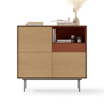 Treku Aura Sideboard - Tabacco & Brick