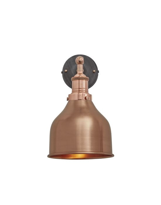 Industville Brooklyn Vintage Antique Sconce Wall Light - Cone
