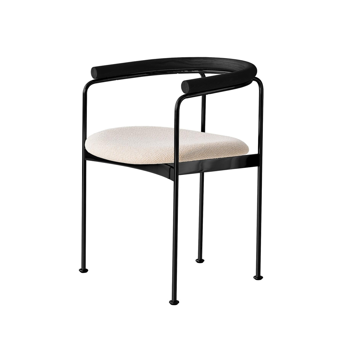 DK3 Baia Chair with Wooden Back