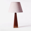Dusty Deco Pyramid Table Lamp