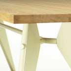 Vitra EM Dining Table with Solid Oak Top