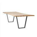 Outlet Scandi Oak Table - Live Edge : 240cm