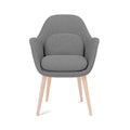 Fredericia Swoon Dining Wood Base Armchair