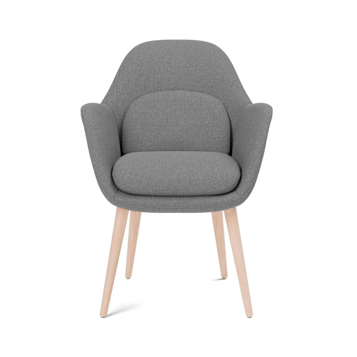 Fredericia Swoon Dining Wood Base Armchair