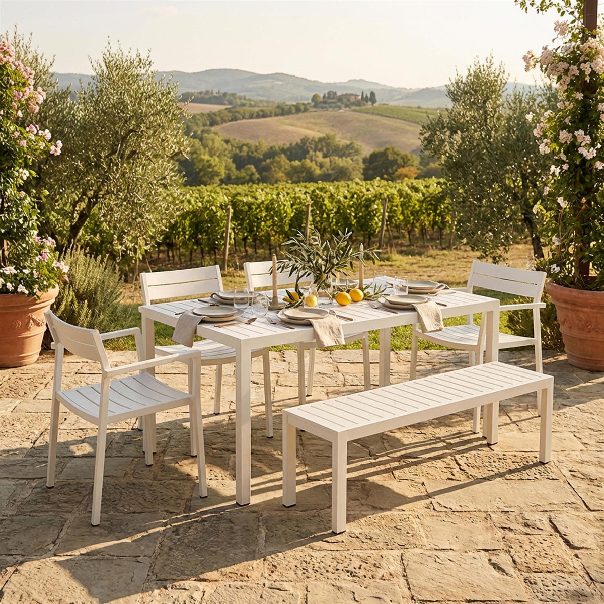 Case Furniture Eos Patio Set - Curated by Holloways of Ludlow