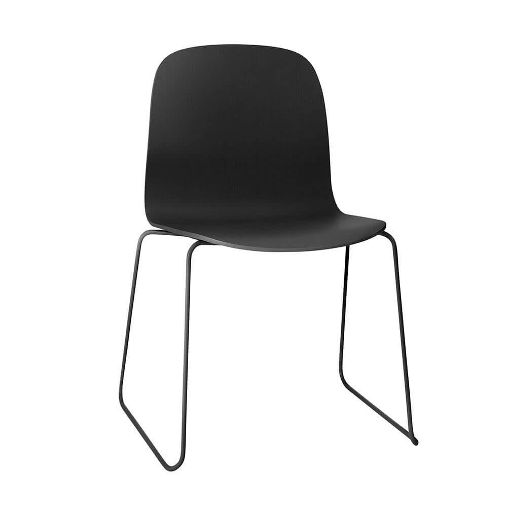 Muuto Visu Dining Chair with Metal Legs
