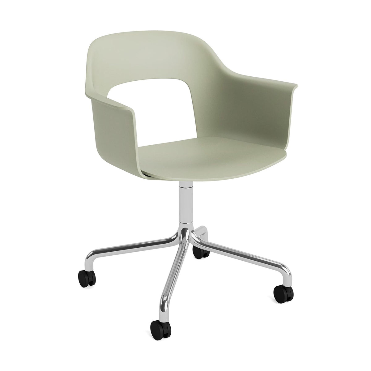 HAY Layout Armchair 261 with 4 Star Swivel Wheel Base