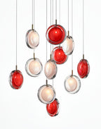 Lens pendant light