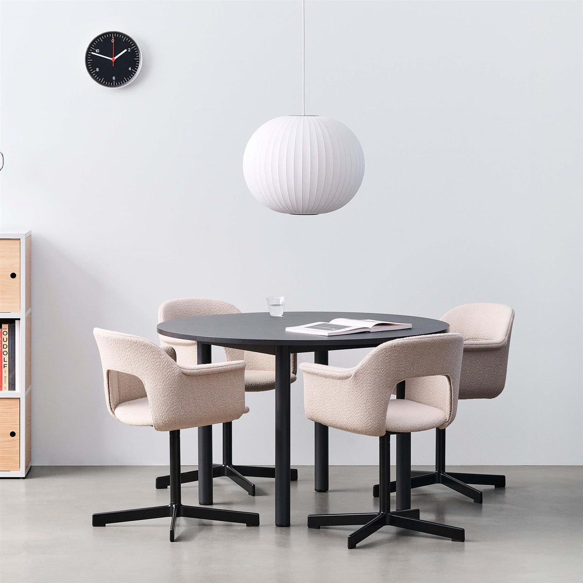 HAY Layout Armchair 234 with 4 Star Swivel Base