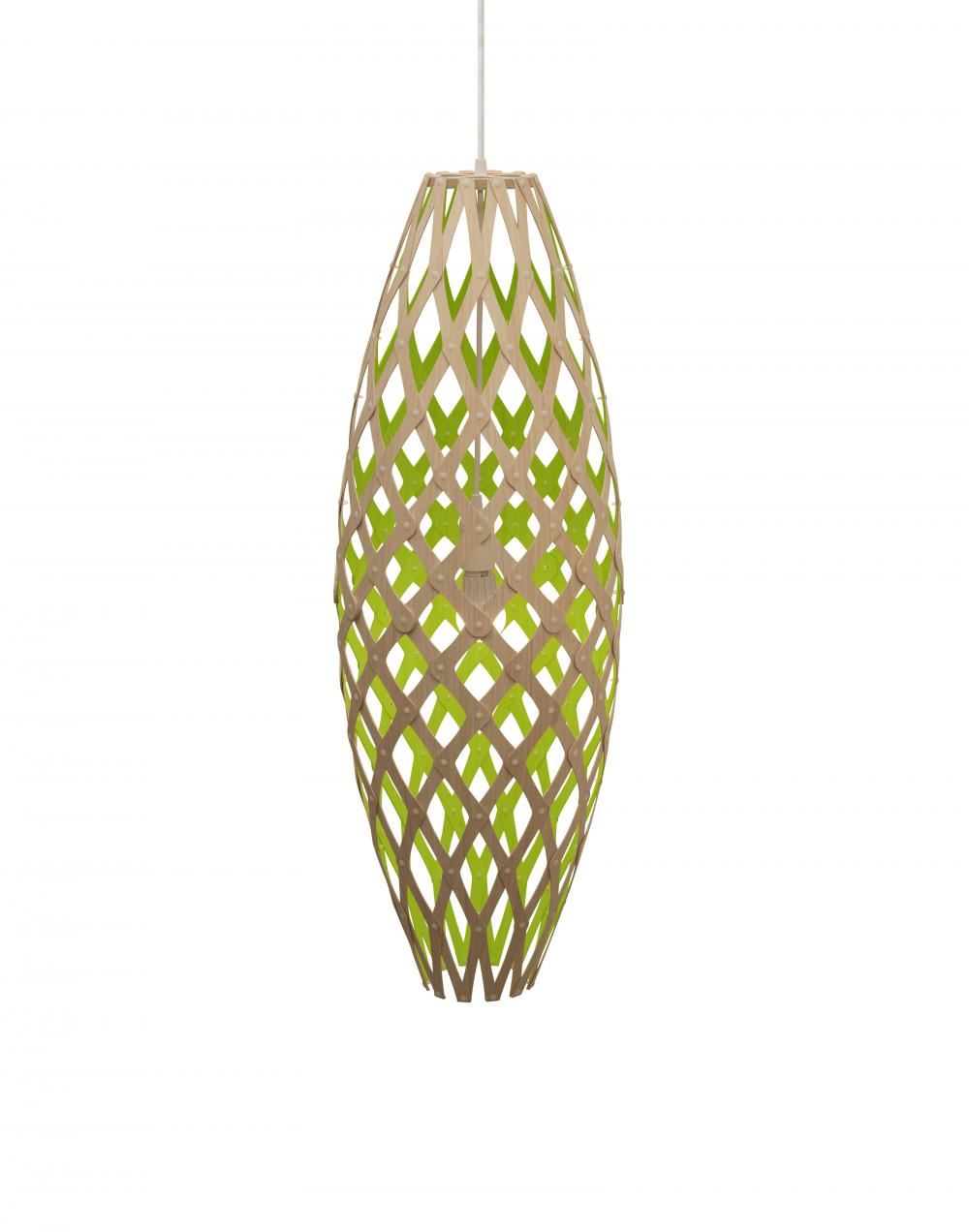 David Trubridge Hinaki Pendant Light Coloured - 1 Side