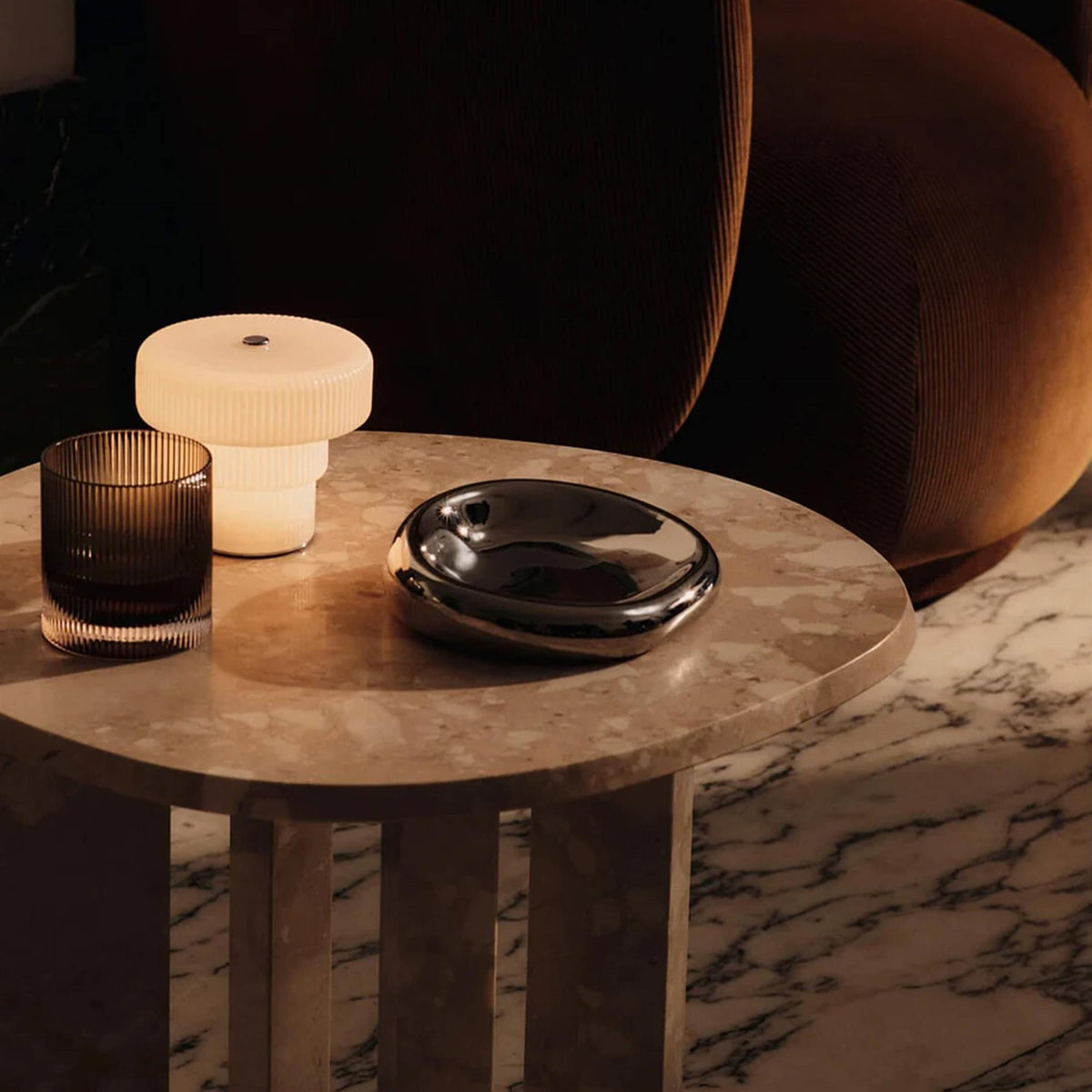 Ferm Living Ripple Tumbler Glasses - Set of 2