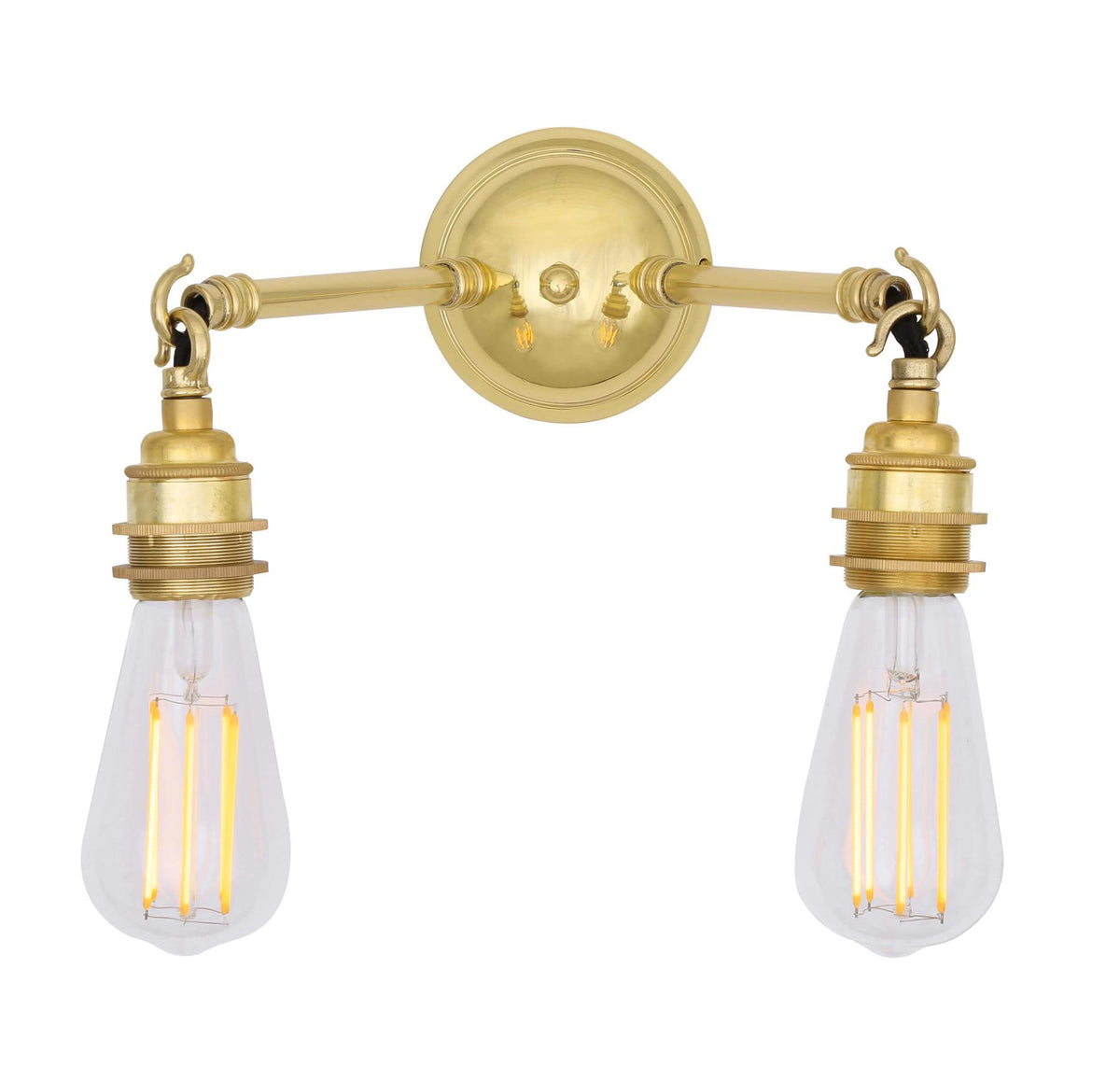 Mullan Lighting Arrigo Double Bare Bulb Wall Light