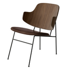 Audo Copenhagen The Penguin Lounge Chair with Upholstered Seat