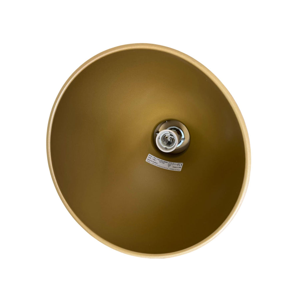 Outlet Jielde Small Augustin Pendant Light - Water Green, Matt, Gold