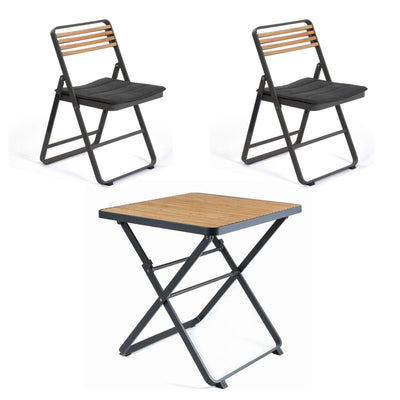 Mindo 121 Outdoor Folding Dining Set, Small