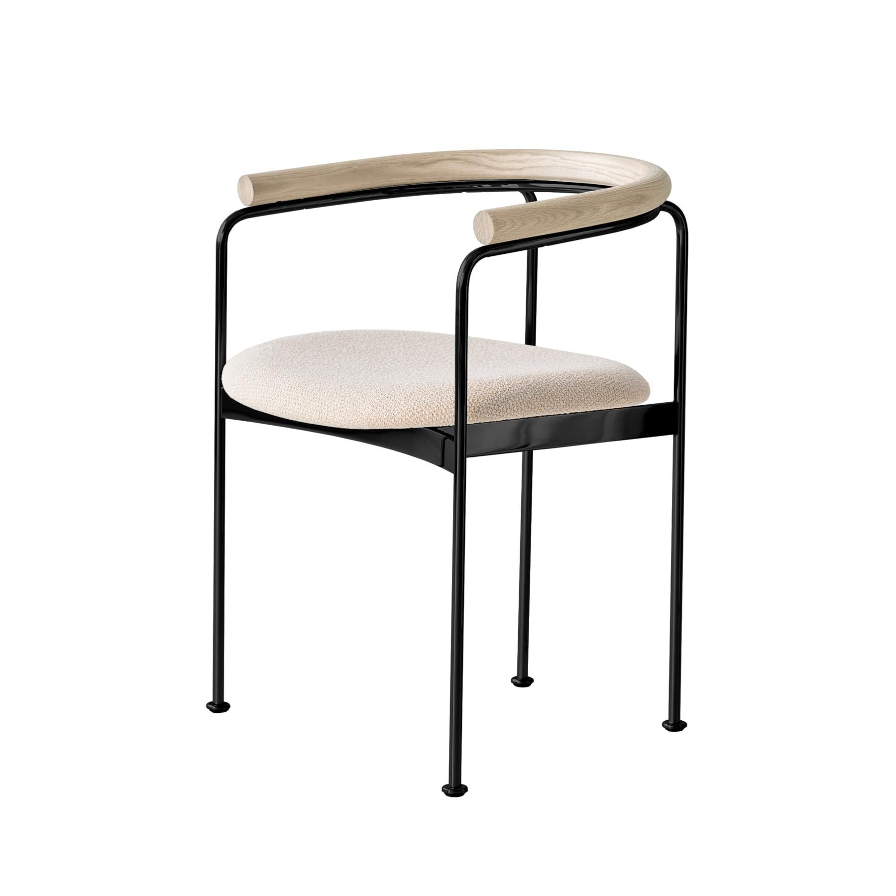 DK3 Baia Chair with Wooden Back