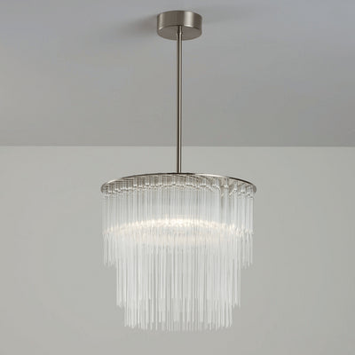Ex-Display Tom Kirk GS Pendant 300 - 600mm drop, Chrome **STORE COLLECTION ONLY**