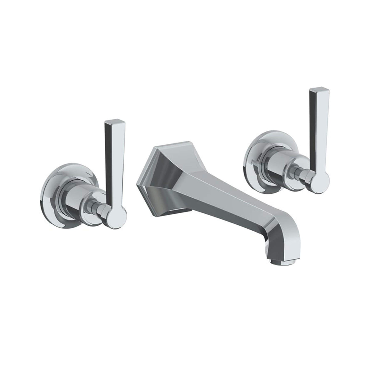 Lefroy Brooks Mackintosh Wall Mounted Mixer with Levers ML1200