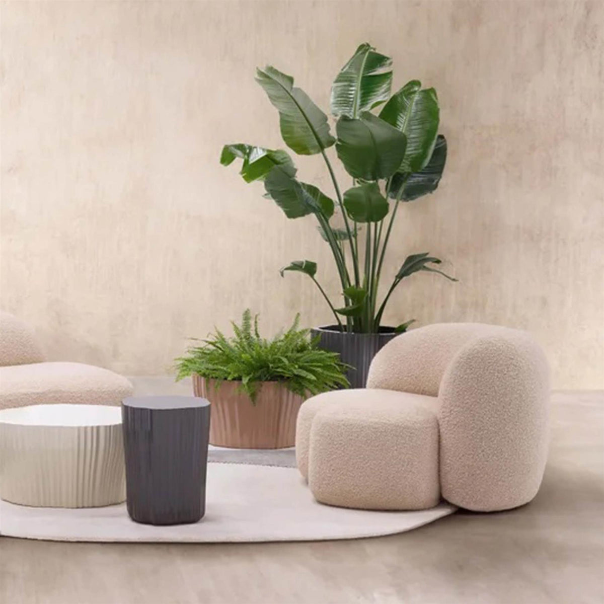 Kartell Aaland Armchair Tissue Gorgone