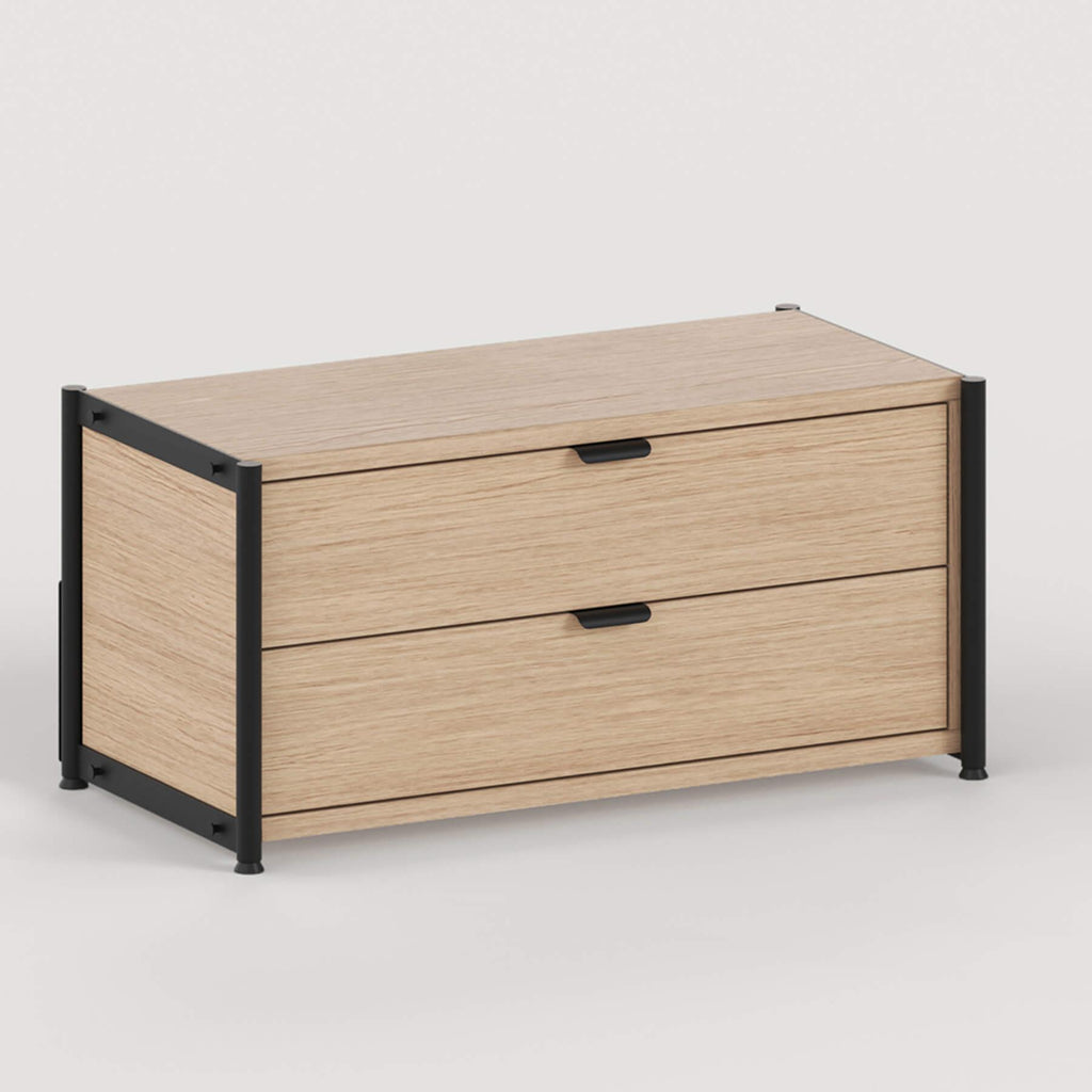 TIPTOE Unit Shelf Level 1 with Drawers Shelf