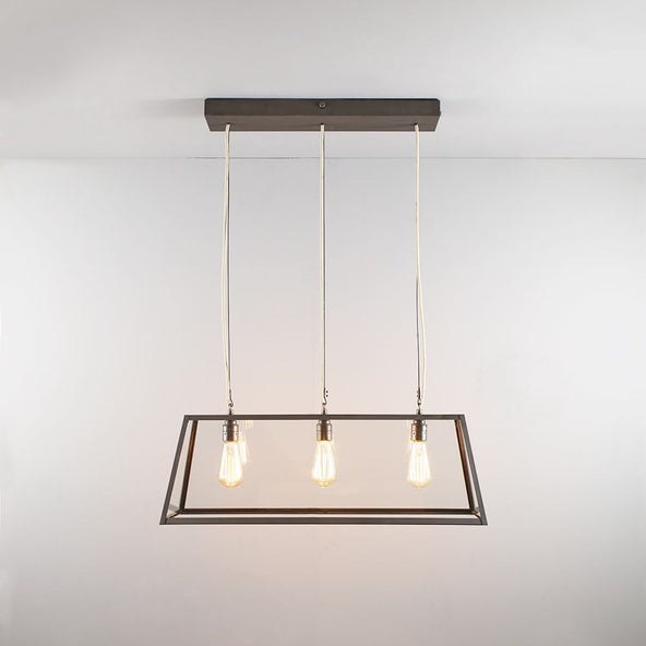 Ex-Display Davey Diner Pendant Light - Diner 75 - Weathered Brass