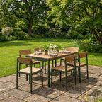 Fritz Hansen Pelagus Garden Dining Set - Small - Curated by Holloways of Ludlow
