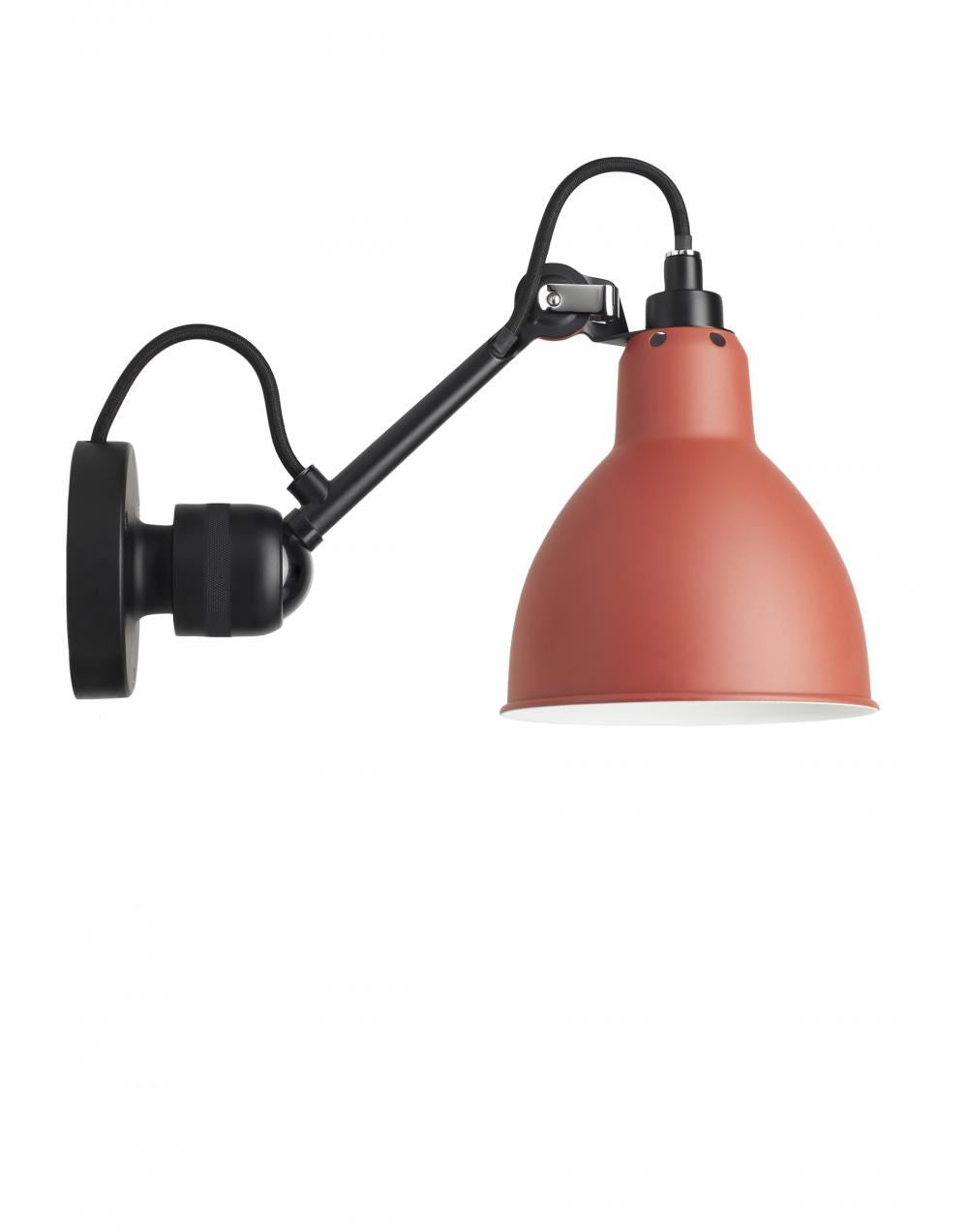 DCW Editions Lampe Gras 304 Small Wall Light - Black Arm