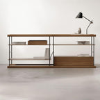 Treku Bost Sideboard - Walnut & Graphite