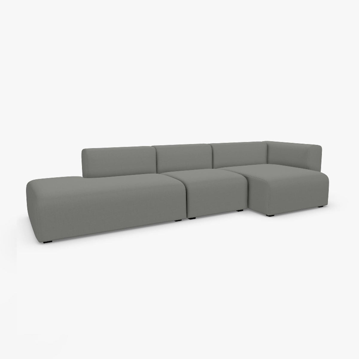 HAY Mags Sofa 3+ Seater Combination 4 Right