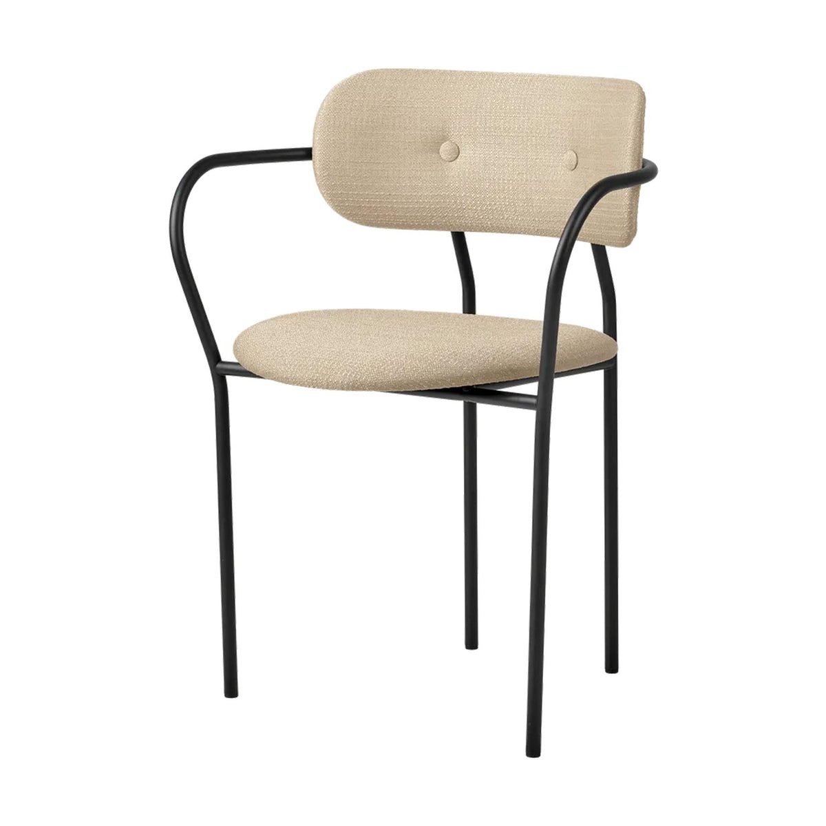 GUBI Coco Dining Armchair, Fully Upholstered